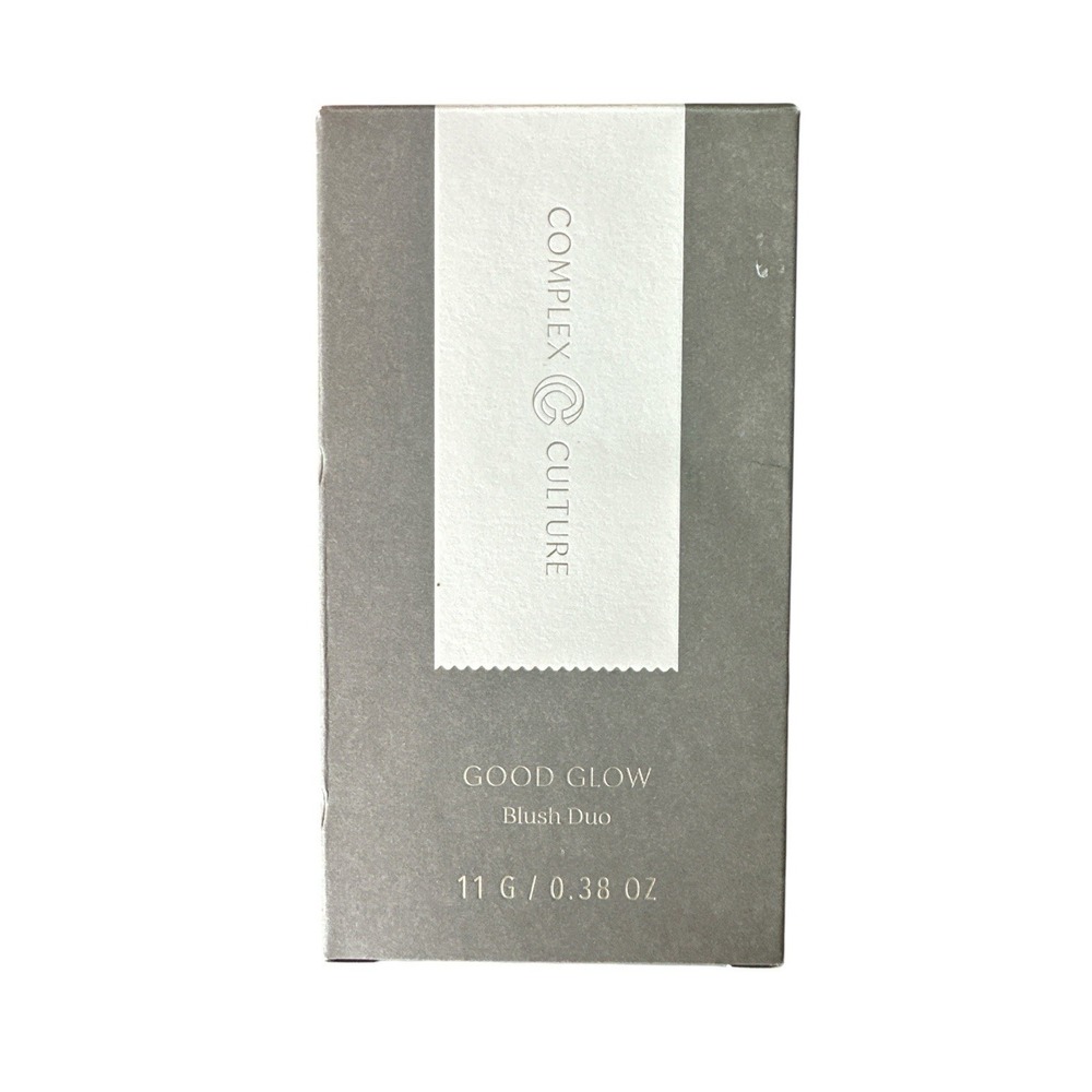COMPLEX‎ CULTURE Good Glow Blush Duo in SO CHILL/GLOW RUSH .38oz/11g FULL New